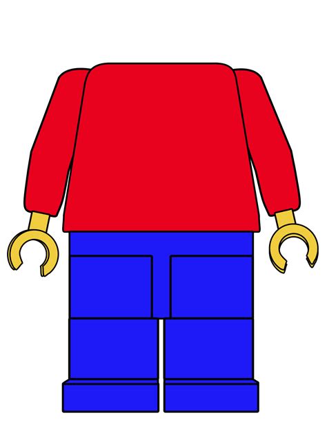 Printable Lego Man